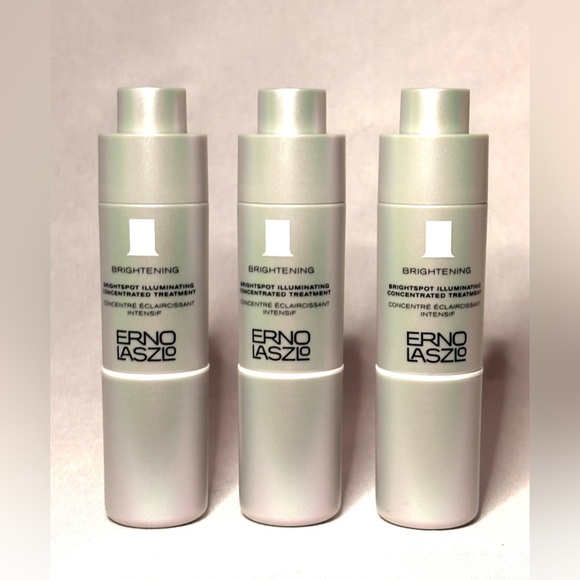 Erno Laszlo BrightSpot Illuminating Serum Set Face & Neck Brightening 3x10ml NIB - Picture 2 of 9
